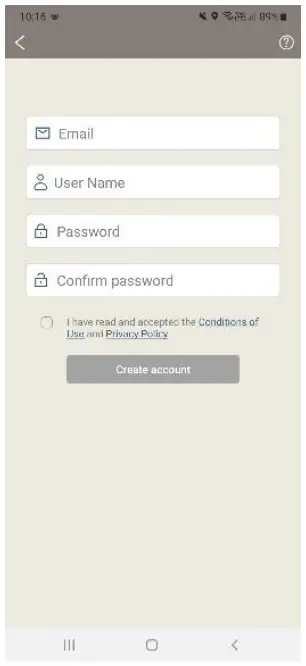 Add your camera in the PIE Cloud App