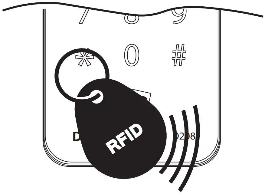 VIVO CART LAPC1 Laptop Charging Cart with Keypad Lock - CONNECTING RFID TAGS