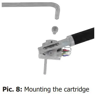 Adjustment of the tonearm