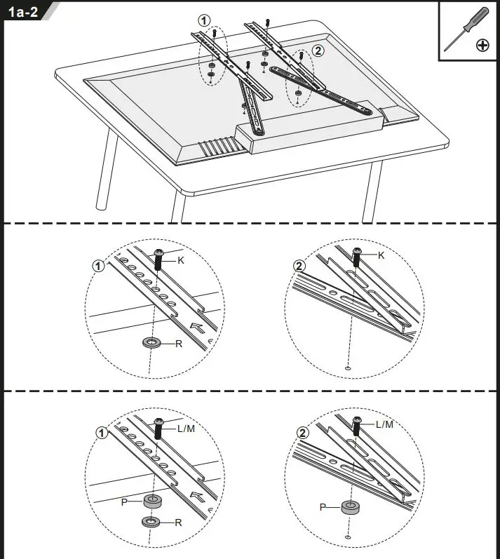SOUNDBAR BRACKET Soundbar Universal Extra Slim Mount Installation Guide - Installation 2