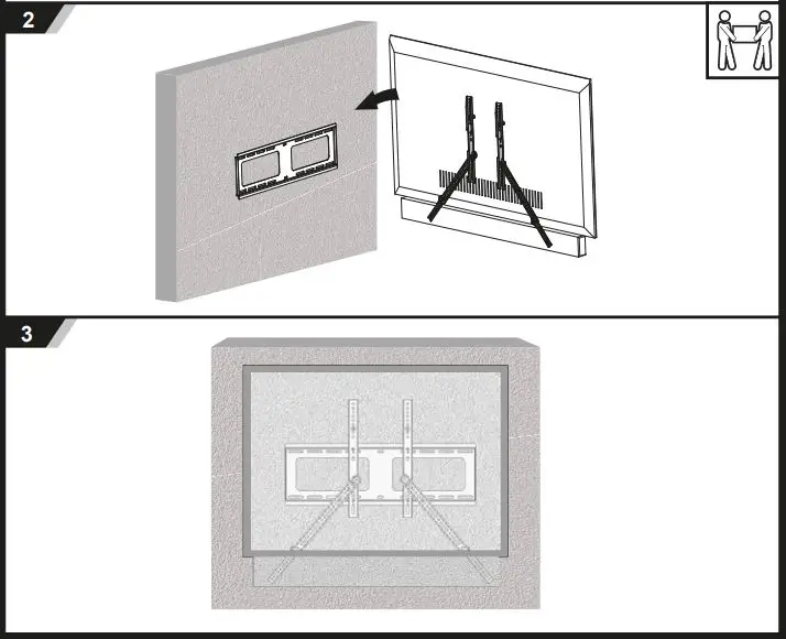 SOUNDBAR BRACKET Soundbar Universal Extra Slim Mount Installation Guide - Installation 6