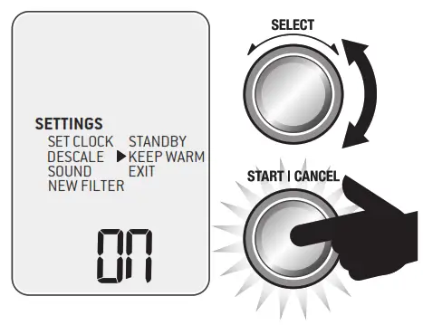 Sage BDC400BSS Precision Brewer Coffee Maker -KEEP WARM