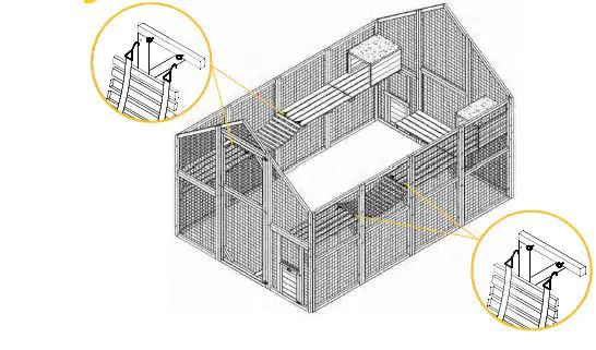 aivituvin-AIR 52 Rabbit Hutch-Indoor-62 Inch-Rabbit Cage-Outdoor-Chicken Coop-20