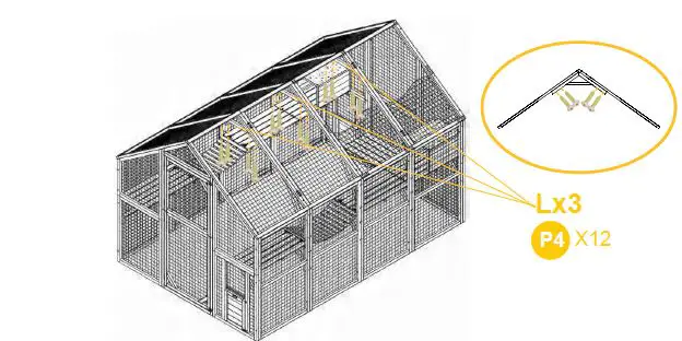 aivituvin-AIR 52 Rabbit Hutch-Indoor-62 Inch-Rabbit Cage-Outdoor-Chicken Coop-25