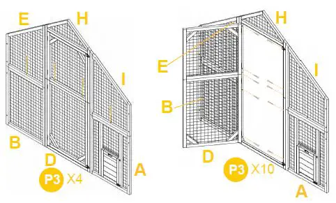 aivituvin-AIR 52 Rabbit Hutch-Indoor-62 Inch-Rabbit Cage-Outdoor-Chicken Coop-8