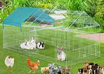 aivituvin-AIR 52 Rabbit Hutch-Indoor-62 Inch-Rabbit Cage-Outdoor-Chicken Coop