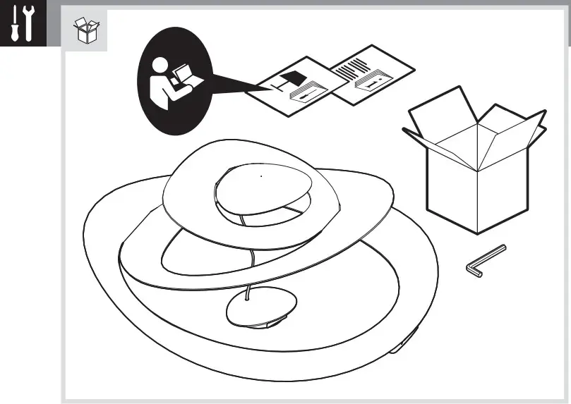 Artemide Pirce LED Ceiling Light - Figure 1