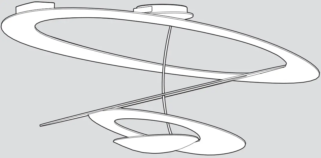 Artemide Pirce LED Ceiling Light