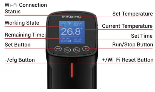 INKBIRD ISV-100W Sous Vide Cooker Thermal Immersion - manual