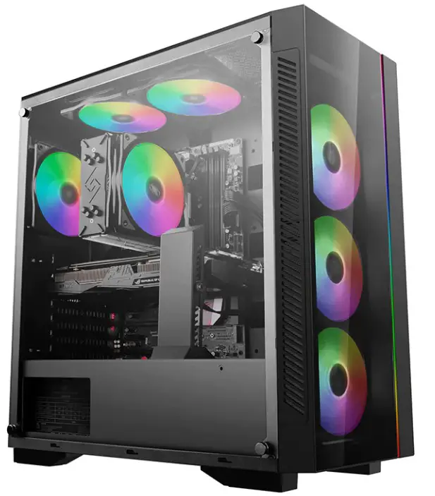 DEEPCOOL MATREXX 55 Illuminated Middle Case