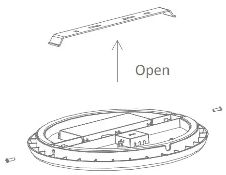 DOMUS-LIGHTING-SOLAR-400-Round-Tricolour-35W-400MM-Slimline-LED-Dimmable-IP54-Oyster-Light-FIG 3