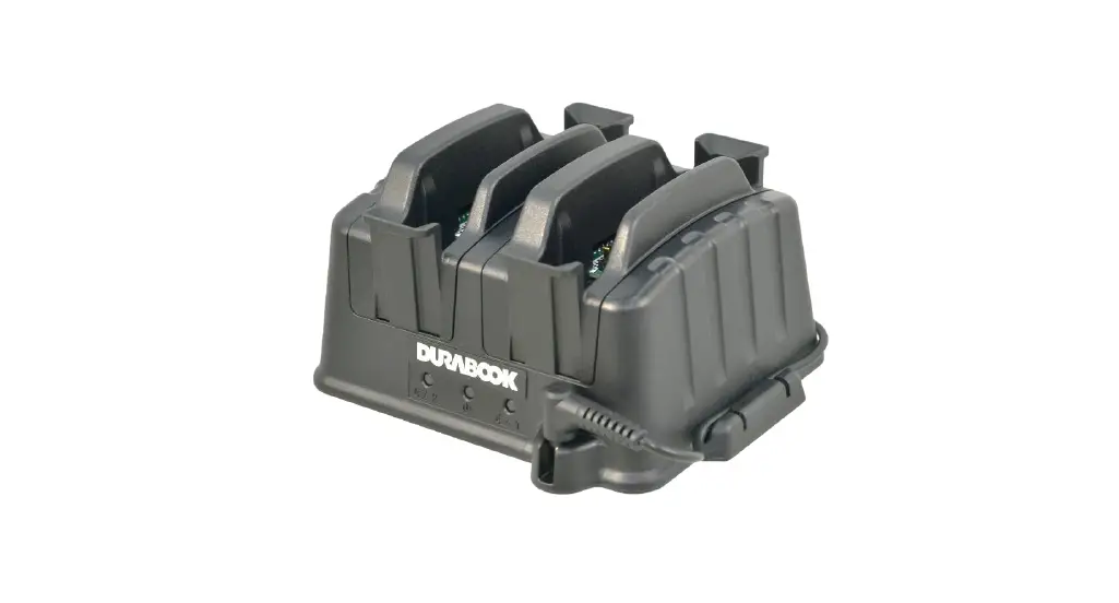 Durabook R8 Rugged Tablet 2bay Battery Charger User Manual