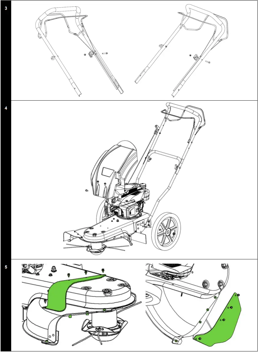 TEXAS PRO TRIM 600 Trimmer and Brushcutter - Illustrations 2