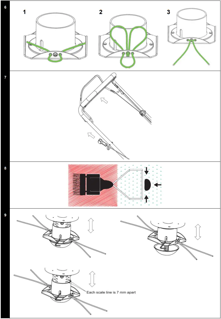TEXAS PRO TRIM 600 Trimmer and Brushcutter - Illustrations 3