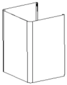 HBVS985TX - Accessories List - Lower Chimney