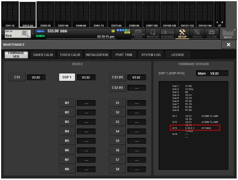 YAMAHA HY144-D Rivage High Capacity I O Card Dante Sample Rate Conversion - figure 1