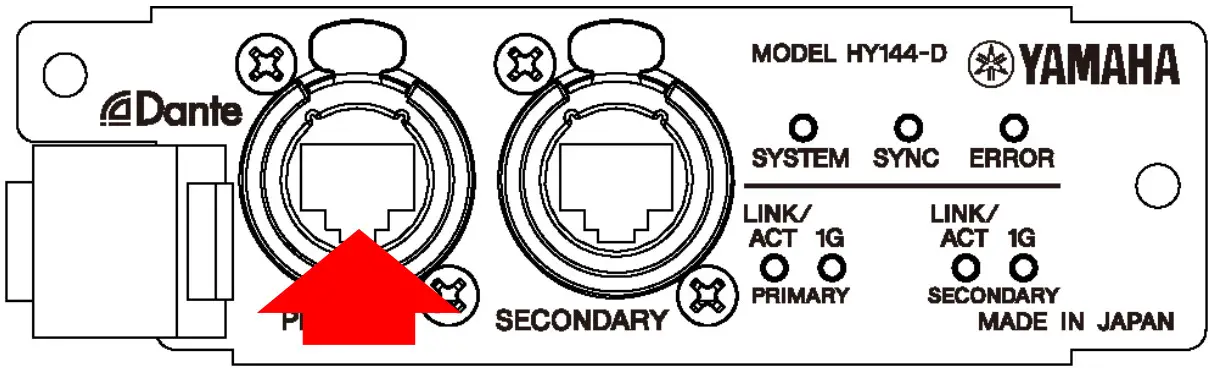 YAMAHA HY144-D Rivage High Capacity I O Card Dante Sample Rate Conversion - figure 11
