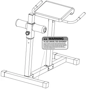 MARCY JD-3.1 - WARNING LABEL PLACEMENT