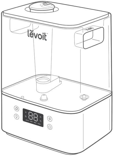levoit Classic 300S Smart Ultrasonic Top-Fill Cool Mist Humidifier - GETTING STARTED