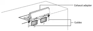 exhaust adapter guide