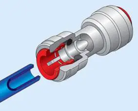 FIG 2 Inserting the Tube
