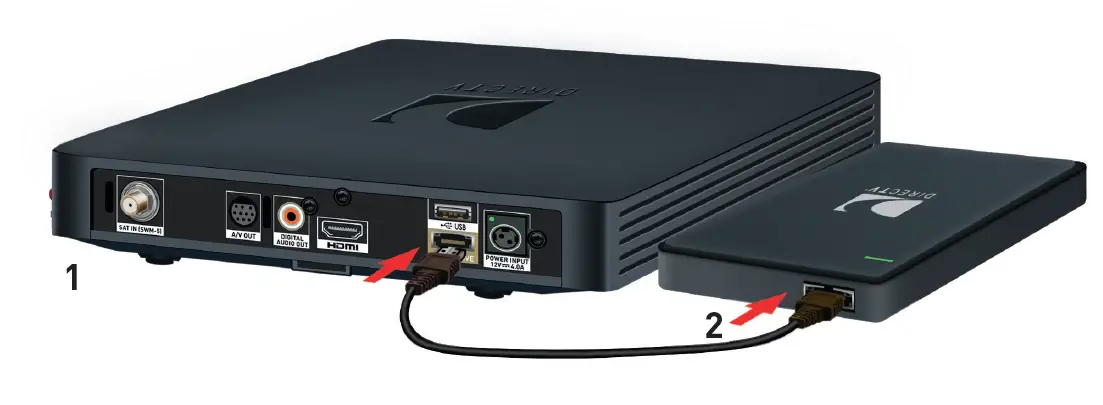 DVD kit connection
