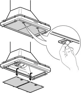 Grease filter maintenance Inductions