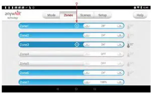 CONSTANT ZONES INTERFACE