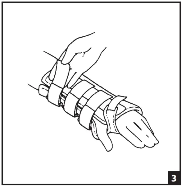 DJO PROCARE Universal Wrist Forearm Support - figure 3