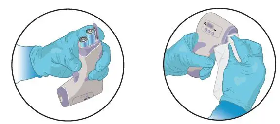 CDC How to Use an Infrared Thermometer fig4