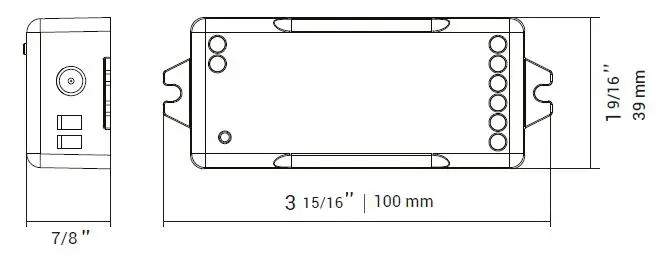 FLEXFIRELEDS LEO-SC-CTRL Leona Smart Home Controller fig1