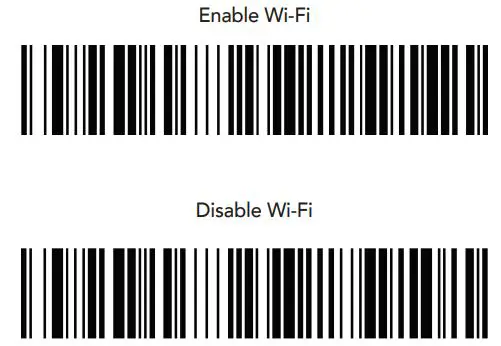 KOAMTAC KDC350 2D Wireless Barcode Scanner User Guide - Wi-Fi Barcodes