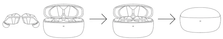 final FI-ZE3DPLTW Bluetooth Earphone - Turning Off the Earphones 2