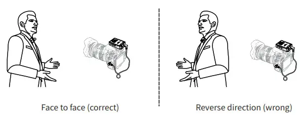 ZHIZNG X6 RX Professional Wireless Video Recording Microphone- Precautions