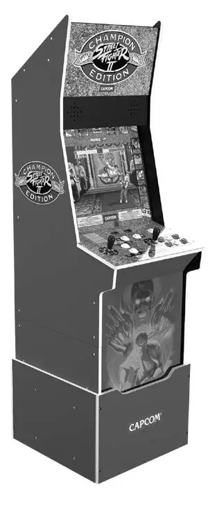 STREET FIGHTER II BIG BLUE ARCADE1UP