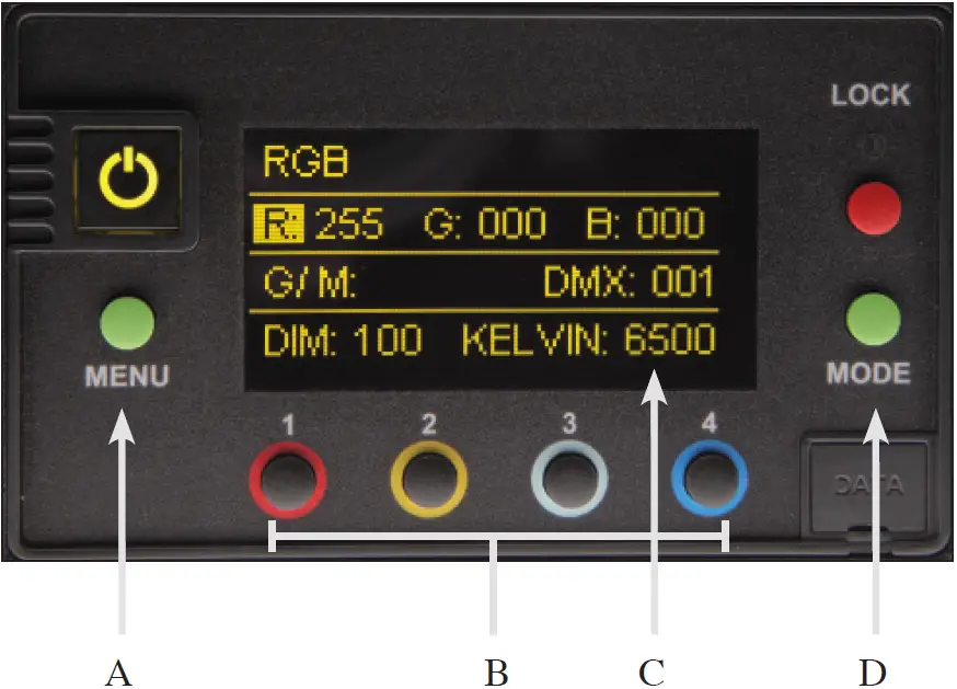 Control Panel - RGB Mode