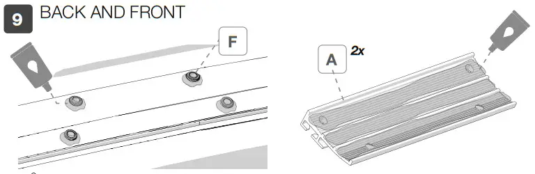 FIAMMA F45s 260 Awning for VW Ts5 and T6 with Deep Black Case - BACK AND FRONT 1