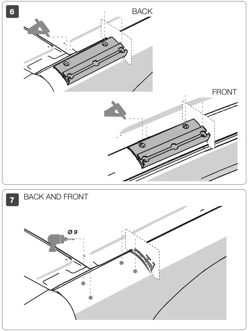 FIAMMA F45s 260 Awning for VW Ts5 and T6 with Deep Black Case - fig 7