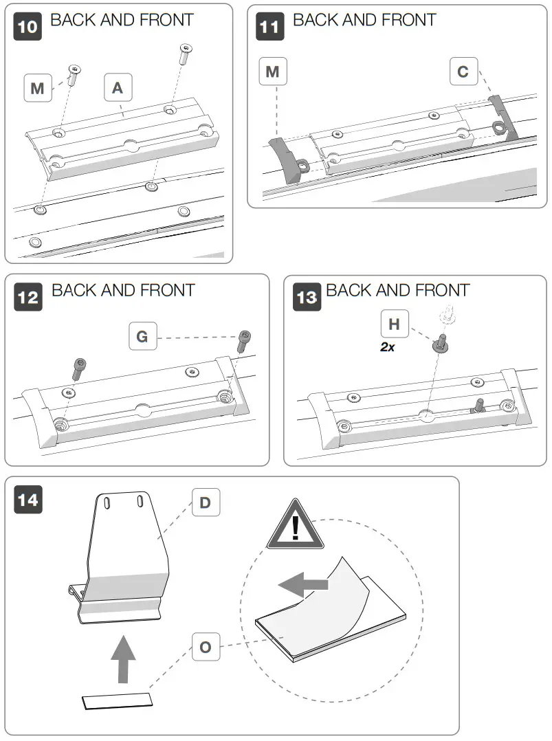 FIAMMA F45s 260 Awning for VW Ts5 and T6 with Deep Black Case - fig 8
