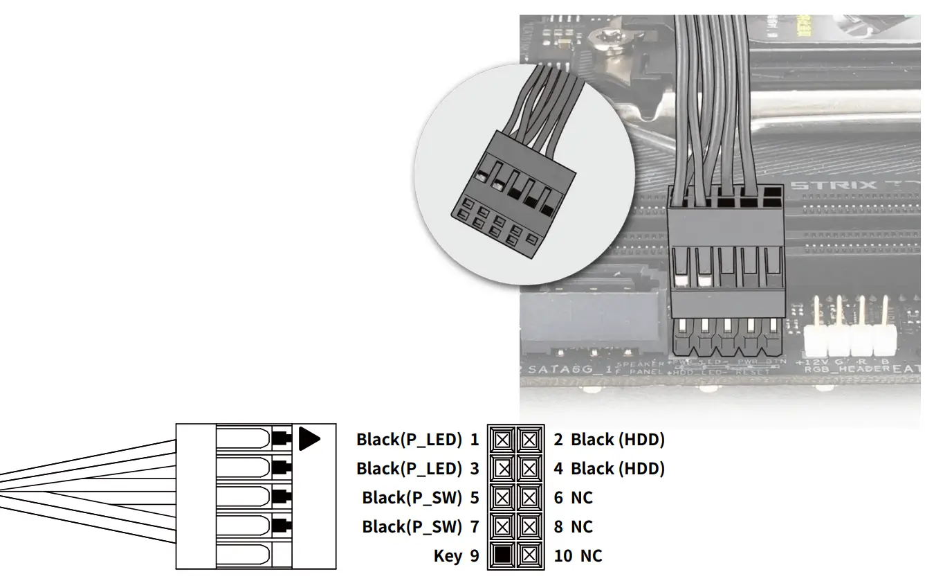 InWin B1 Mini ITX Chassis - Connector