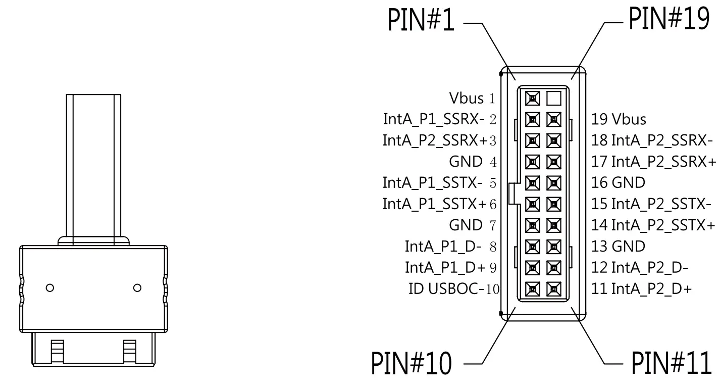 InWin B1 Mini ITX Chassis - Header