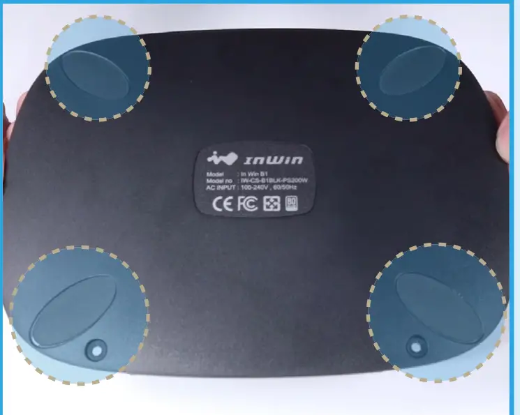 InWin B1 Mini ITX Chassis - stickers