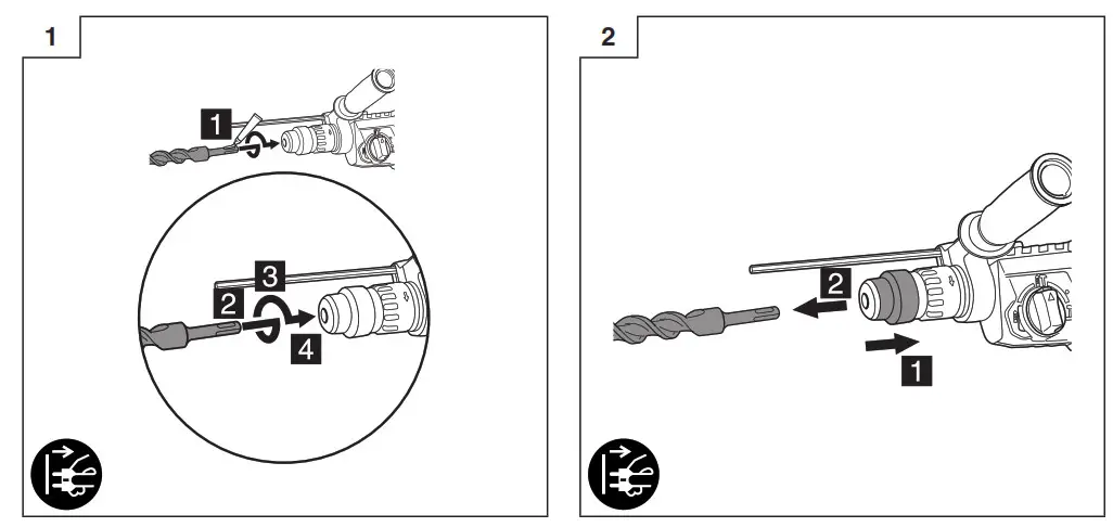 HiKOKI DH26PMC Rotary Hammers- 2