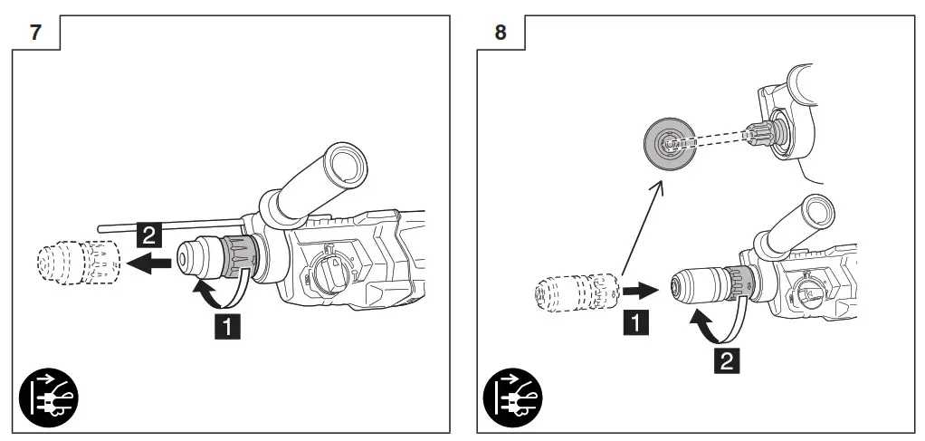 HiKOKI DH26PMC Rotary Hammers- 5