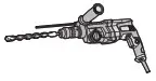 HiKOKI DH26PMC Rotary Hammers- Symbols