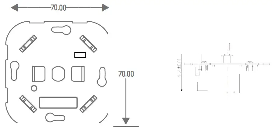 Ledlicht Led Dimmer - Dimension