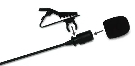 JBL CSLM30 Lavalier Microphone with Earphone User Fig1