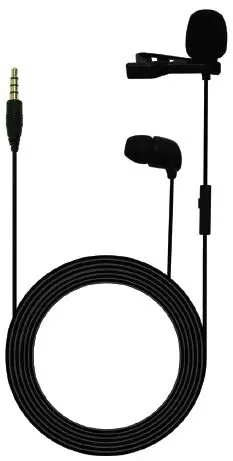 JBL CSLM30 Lavalier Microphone with Earphone User Product