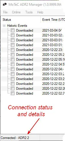 MoTeC ADR2 Accident Data Recorder fig5