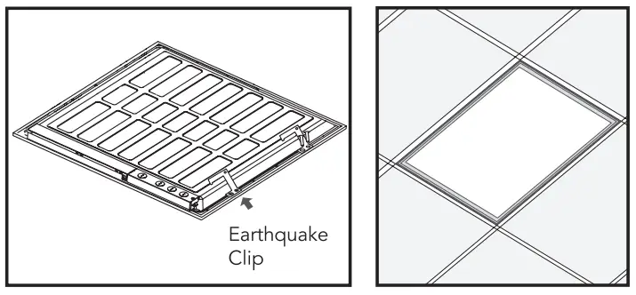 e-conolight E TFP50B 24U35W LED Backlit Panel - screw 3